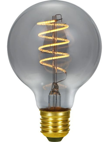 Highlight G80 smoke 6W E27 3-standen LED