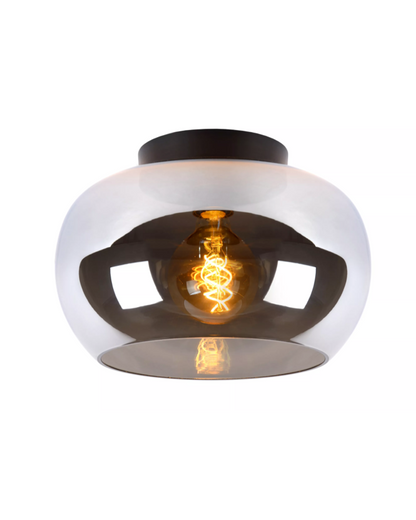 Plafondlamp Judi Smoke E27